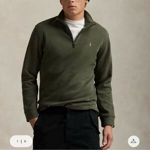 Polo Ralph Lauren Men's Estate-Rib Quarter-Zip Pullover